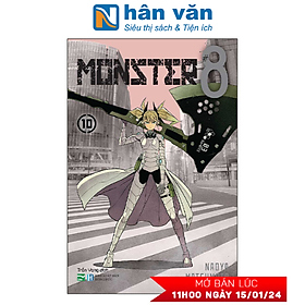 Monster #8 - tập 10 - bản đặc biệt - bright ver - tặng kèm clear file “numbers user”