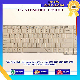 Mua Bàn Phím dùng cho Laptop Acer 4310 Aspire 4220 4310 4315 4320 4520 4710 4720 4720G 4720Z 4720ZG  - MÀU TRẮNG - Hàng Nhập Khẩu New Seal