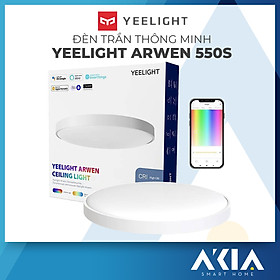 Đèn Led Ốp Trần Thông Minh Yeelight Arwen S450/S550 - 50W - Led RGB hắt trần - Hỗ trợ Homekit, Mihome Global - Hàng chính hãng