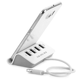 Mua Hub OTG Chia 4 Cổng USB Đầu Type C Có Giá Đỡ Điện Thoại