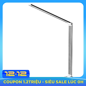 Đèn Bàn Học Đọc Sách, Làm Việc (Học Sinh, Sinh Viên, Văn Phòng) LED Chống Cận, Cảm Ứng Nhôm Cao Cấp eLights TD-621