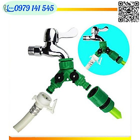 Mua Chặng chia nhánh ống chữ y cho van nước hẹn giờ tưới cây