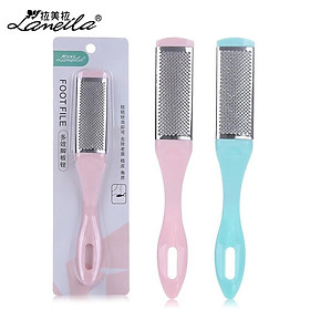 Dụng Cụ Chà Tẩy Tế Bào Chết Bàn Chân LAMEILA Bằng Thép Không Gỉ Cao Cấp Tiện Lợi 33g