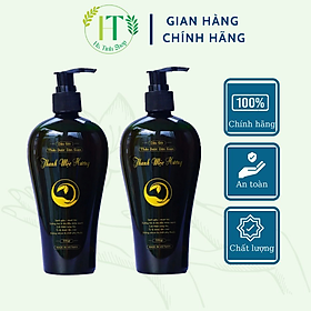 Combo dầu gội thảo dược Thanh Mộc Hương sạch gàu mượt tóc kích thích nang tóc phát triển 350ml