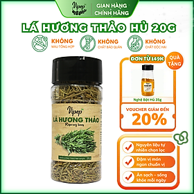 Lá Hương Thảo Vipep, gia vị lá thảo mộc Hũ Nhựa 25g - Gia vị Vipep