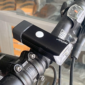Mua Đèn xe đạp Machfally sạc USB MÀU ĐEN