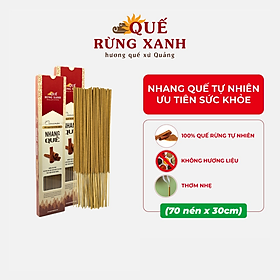 Mua Combo 3 hộp nhang Quế Rừng Xanh - Quế nguyên chất  hương quế rừng tự nhiên  thanh lọc không khí  không gây độc hại đến sức khỏe  giúp tin thần thoải mái - 100% nguyên chất - Hàng chính hãng