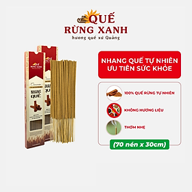 Combo 3 hộp nhang Quế Rừng Xanh - Quế nguyên chất, hương quế rừng tự nhiên, thanh lọc không khí, không gây độc hại đến sức khỏe, giúp tin thần thoải mái - 100% nguyên chất - Hàng chính hãng 