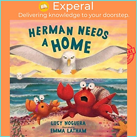 Sách - Herman Needs A Home by Lucy Noguera (UK edition, paperback)
