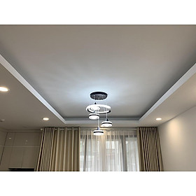 Mua Đèn Thả Trần - Đèn Thả Bàn Ăn Pha Lê Trang Trí Hiện Đại - kèm bóng LED và đế ốp trần