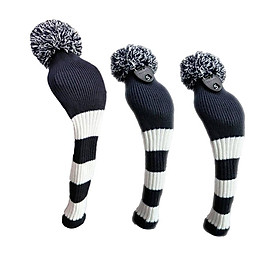 Portable Golf Wood Headcover 1 3 5 UT Fairway Head Covers Case for Outdoor