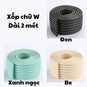 Dây xốp bọc cạnh bàn chữ W mút xốp bọc chân bàn vật dụng trong nhà chống