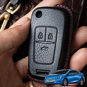 Bao Da Chìa Khóa ô tô CHEVROLET VOLT | Bọc chìa khóa ô tô da thật khâu tay
