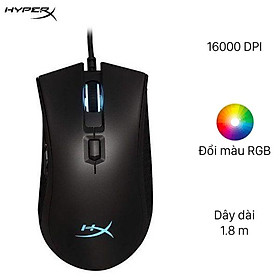 Chuột Gaming HyperX Pulsefire FPS Pro RGB Đen - Hàng chính hãng