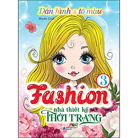 [Download Sách] Dán Hình & Tô MàuFashion Nhà Thiết Kế Thời Trang - 3