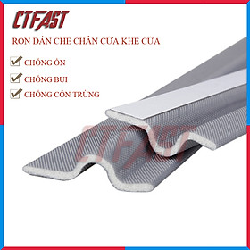 Ron Dán Che Khe Cửa ,Chân Cửa,Khung Cửa CTFAST Chống Bụi, Ngăn Côn Trùng, Chống Ồn, Chống Thoát Nhiệt Điều Hòa, Chống Va Đập Cửa - Mẫu Cải Tiến 2021 ( Hàng Chính Hãng )