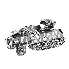 Mô Hình Lắp Ráp 3d BA0905 - Xe phao phản lực tự hành Panzerwerfer 42