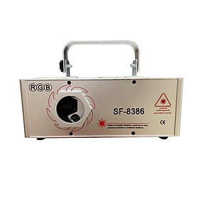 GTP ĐÈN LASER 8386 PRO - ĐÈN CHIẾU HÌNH 7 MÀU DÙNG TRONG PHÒNG BAY.