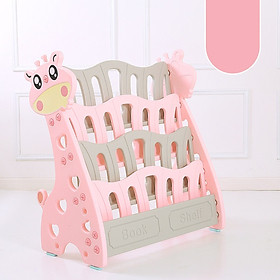 Mua Kệ sách 4 tầng cao cấp cho bé siêu dễ thương - Hồng