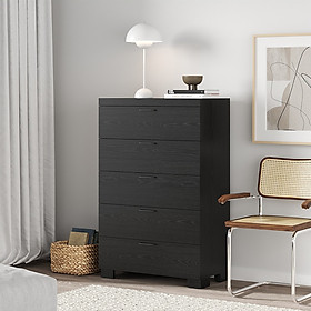 Mua ENRIQUE  Tủ lưu trữ đồ dùng 5 ngăn kéo DRA_116  78x40x120cm