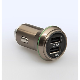 Tẩu Sạc MO52 trên Ô Tô tặng kèm dây sạc USB type C - Giao màu ngẫu nhiên