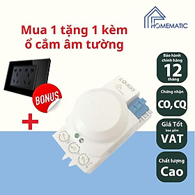 Mua Công Tắc Cảm Biến Xuyên Tường Radar Siêu Nhạy Homematic LQ-K03