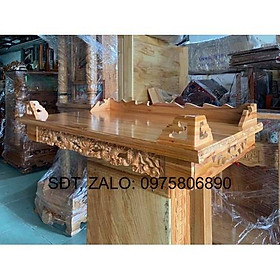 Mua bàn thờ treo tường Rồng 80cm  trang treo bằng gỗ