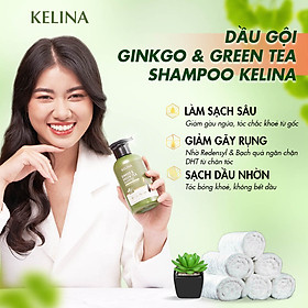 Dầu Gội Thảo Dược Kích Mọc Tóc, Ngăn Ngừa Gàu Ngứa Và Bết Tóc Kelina 300ml