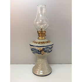 Mua Đèn thờ đốt dầu ( gốm men rạng nỗi ) gốm bât tràng cao cấp Đk: 9cm. Cao: 24 5cm