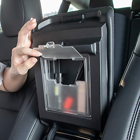 Center Console Organizer Armrest Hidden Storage Box for Tesla Model 3