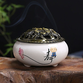 Mua LƯ XÔNG TRẦM BẰNG SỨ ( NHIỀU MẪU) KH28377