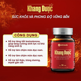 Khang Dược - Viên uống tăng cường sinh lý nam