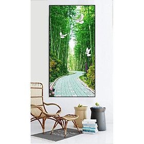 Mua Xả kho giá sốc tranh tráng gương cao cấp con đường chim bay