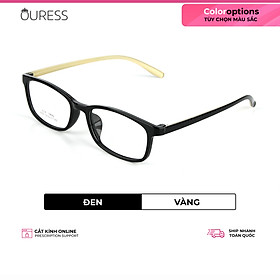 Gọng kính nhựa dẻo thời trang nam nữ siêu nhẹ siêu bền Ouress 2031