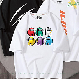 ÁO THUN UNISEX AMONG TEAM 6 ÁO PHÔNG AOMILUX NAM NỮ GIA ĐÌNH CẶP ĐÔI CÓ SIZE TRẺ EM