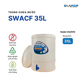 Mua Thùng chứa nước lọc SWACF 35L | TCN nhựa HDPE cao cấp  an toàn thực phẩm