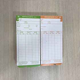 Mua 2 xấp thẻ giấy chấm công chất lượng cao - Hàng nhập khẩu