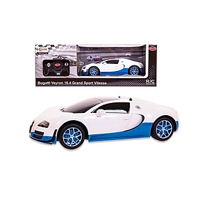 Đồ chơi xe mô hình  RASTAR điều khiển-R/C 1:18 Bugatti Grand Sport V R53900N/WHI