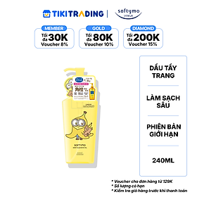Dầu tẩy trang làm sạch sâu SOFTYMO (bản giới hạn_minion) (240ml)