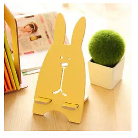 Mua Giá đỡ điện thoại gỗ ép hình thỏ (màu ngẫu nhiên)