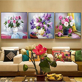 - Tranh Canvas khung composit treo tường phòng khách