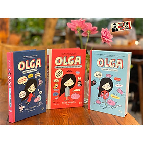 (Combo trọn bộ 3 tập) [bìa cứng, minh họa in màu] OLGA - Elise Grav – Crabit Kidbooks 