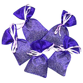 Set 5 túi thơm nụ hoa lavender khô Pháp