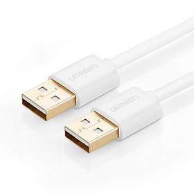 Mua Dây USB 2.0 (đực sang đực) mạ vàng dài 2m UGREEN US102 30134 - Hàng Chính Hãng