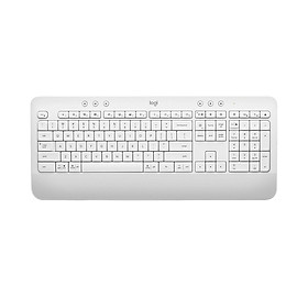 Bàn Phím Không Dây Logitech Signature K650 - Nhỏ gọn, gác tay tích hợp, tương thích Mac , Bluetooth & USB Bolt - Hàng chính hãng