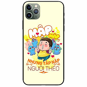 Ốp lưng in cho Iphone 11 Pro Max Mẫu Mập Tấp Người Theo Nam