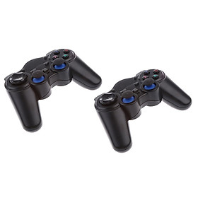 2 Pieces Wireless Gamepad Joystick Android Controller for Tablet PC PS3 TV