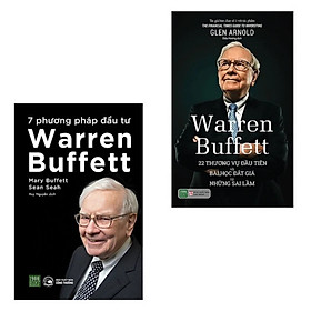 Hình ảnh Combo 2 cuốn: Warren Buffett: 22 Thương Vụ Đầu Tiên Và Bài Học Đắt Giá Từ Những Sai Lầm + 7 Phương Pháp Đầu Tư Warren Buffet ( Bộ sách đầu tư/kinh doanh thành công)