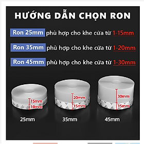 Mua Ron (Gioăng) Cao Su Dán Khe Hở Chân Cửa 3M - Chống Bụi  Chống Nước  Giảm Tiếng Ồn  Ngăn Côn Trùng G421-RonCuon