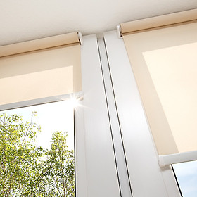 Rèm Cuốn Chắn Nắng Cao Cấp Curtain Rolling - Rèm Cuốn Dùng Cho Văn Phòng Màu Xanh Cốm ( Video Hướng Dẫn lắp)